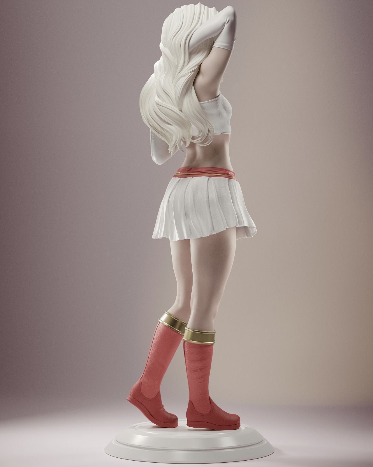 Supergirl 3D Print 3D print model_2