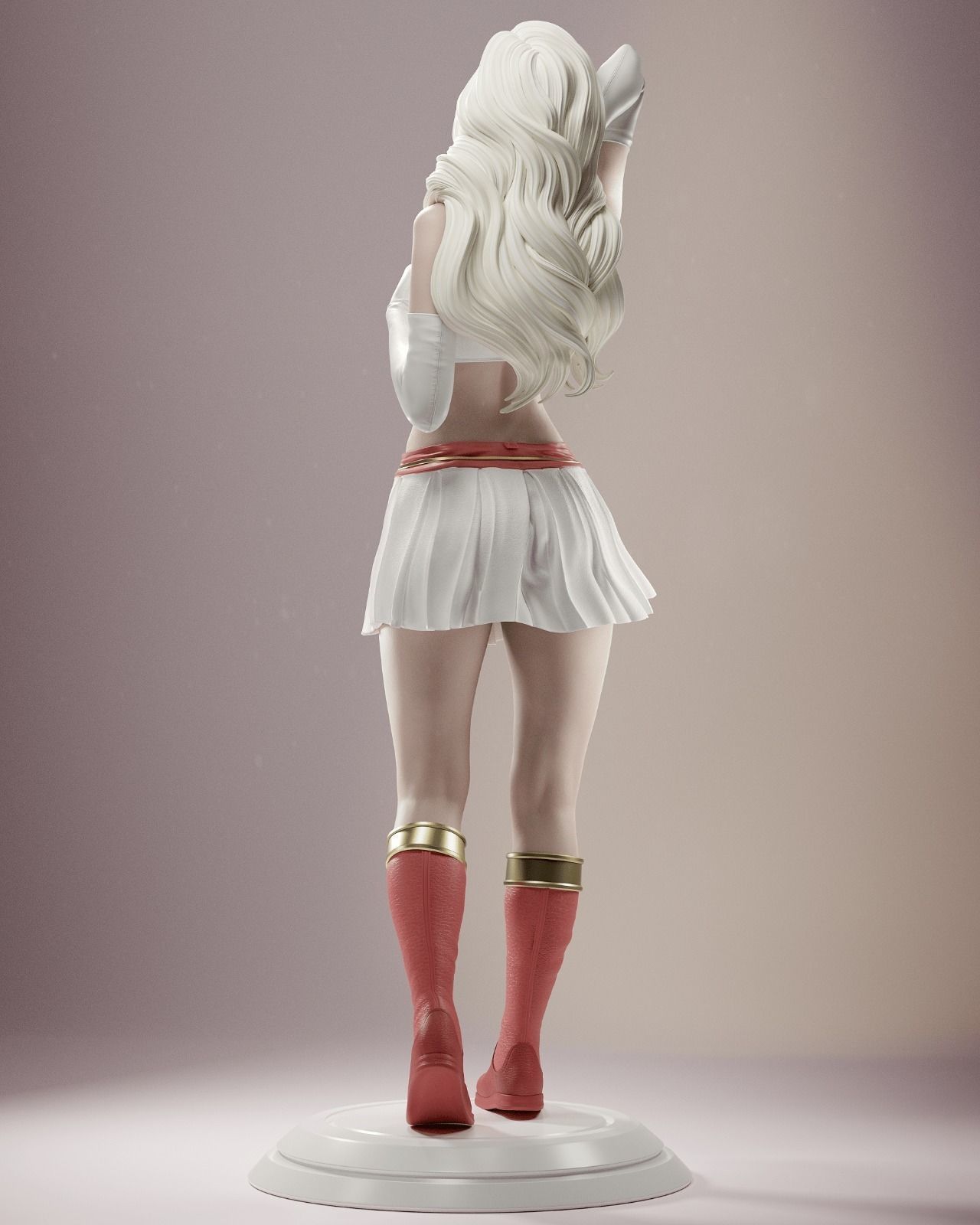 Supergirl 3D Print 3D print model_4