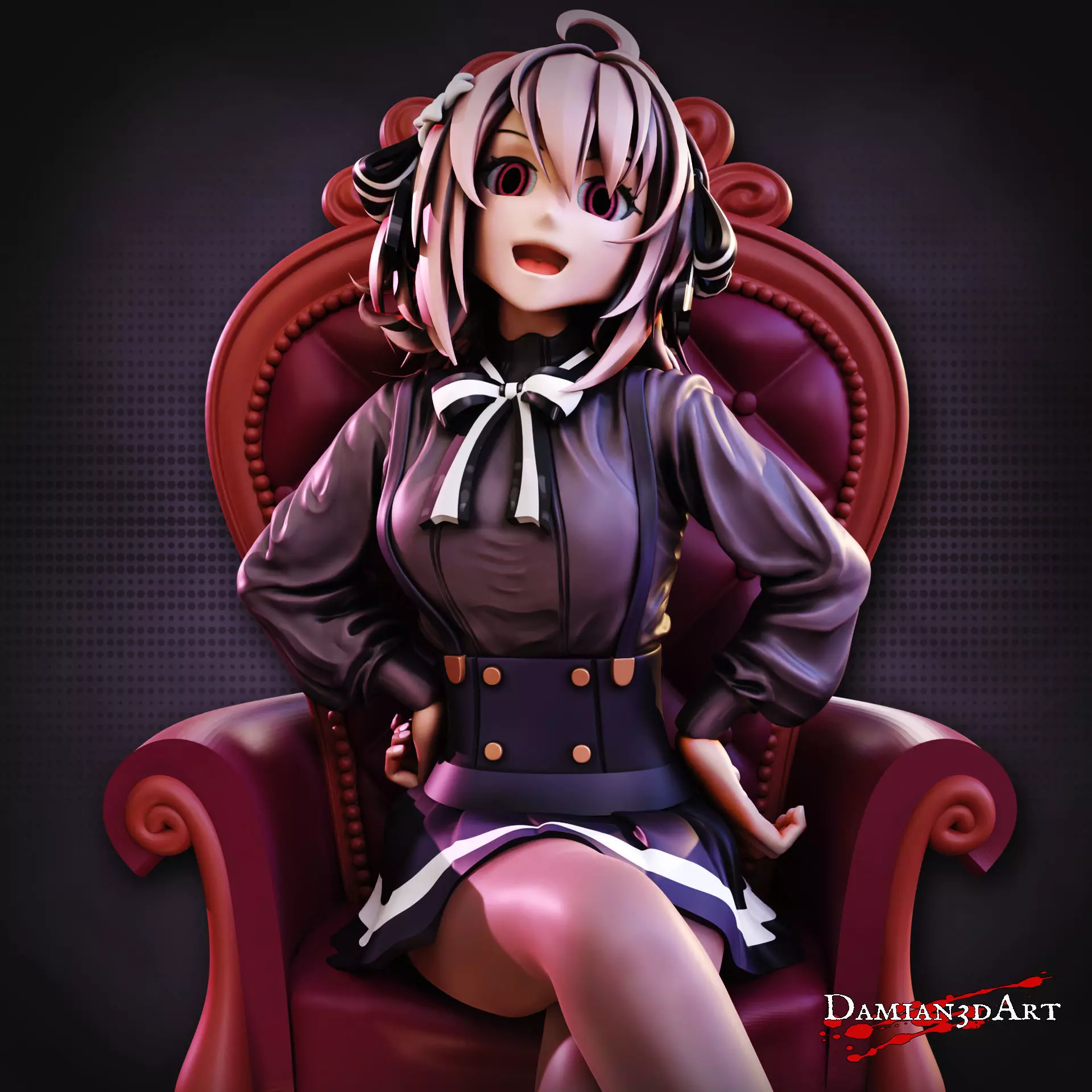 Lily Spy Classroom STL 3D Model  3D print model_0