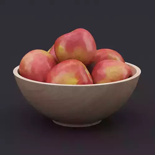 Fruit Bowl V 3D model