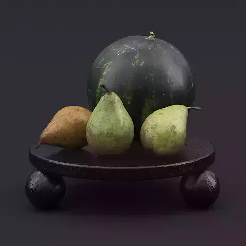 Fruit Plate I 3D model