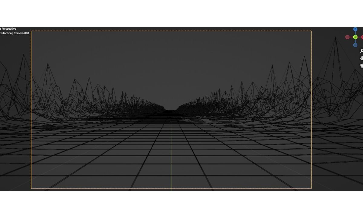 Retro 80s  vaporwave synthwave animation Low-poly 3D VR AR Low-poly 3D model_7