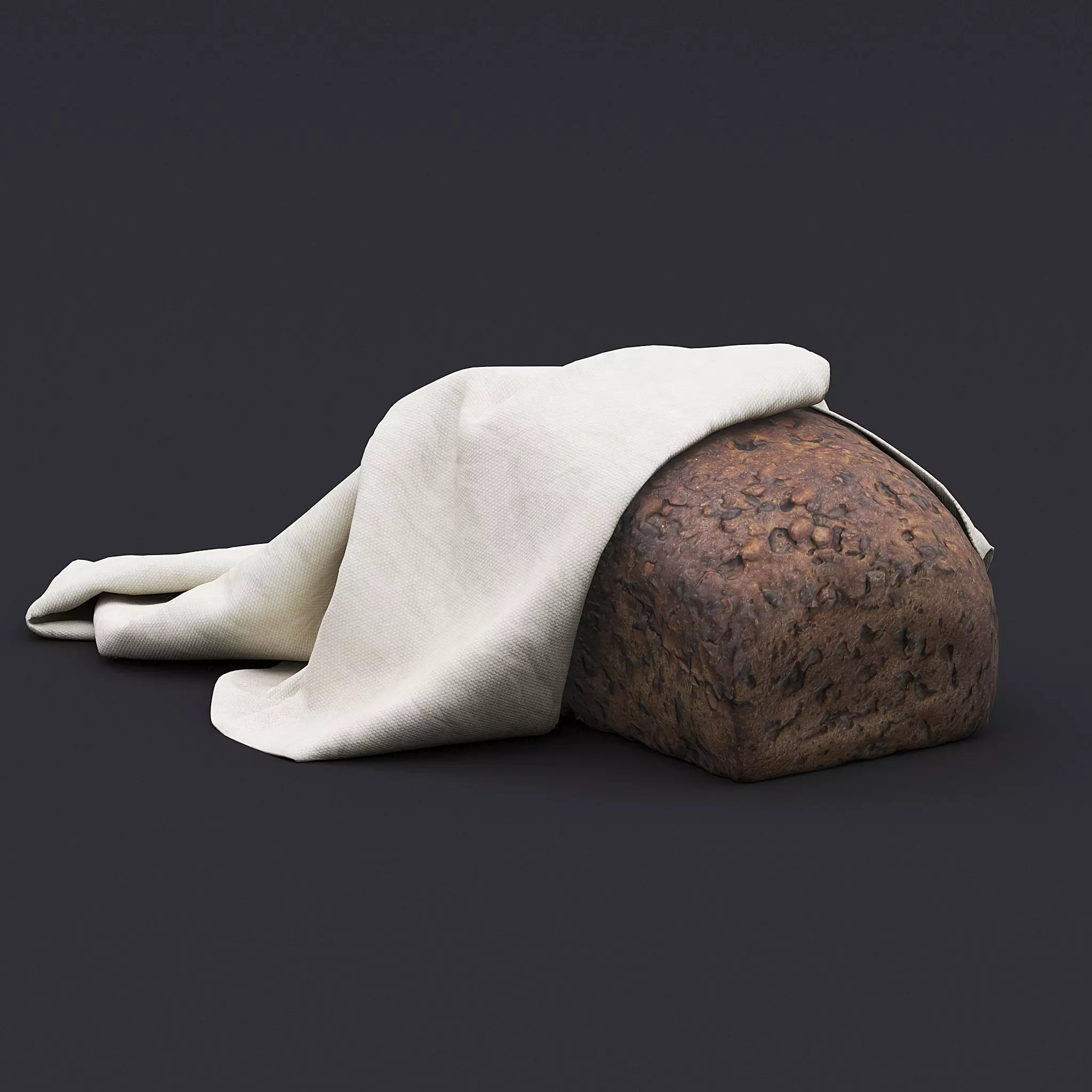 Loaf Of Bread II 3D model_0
