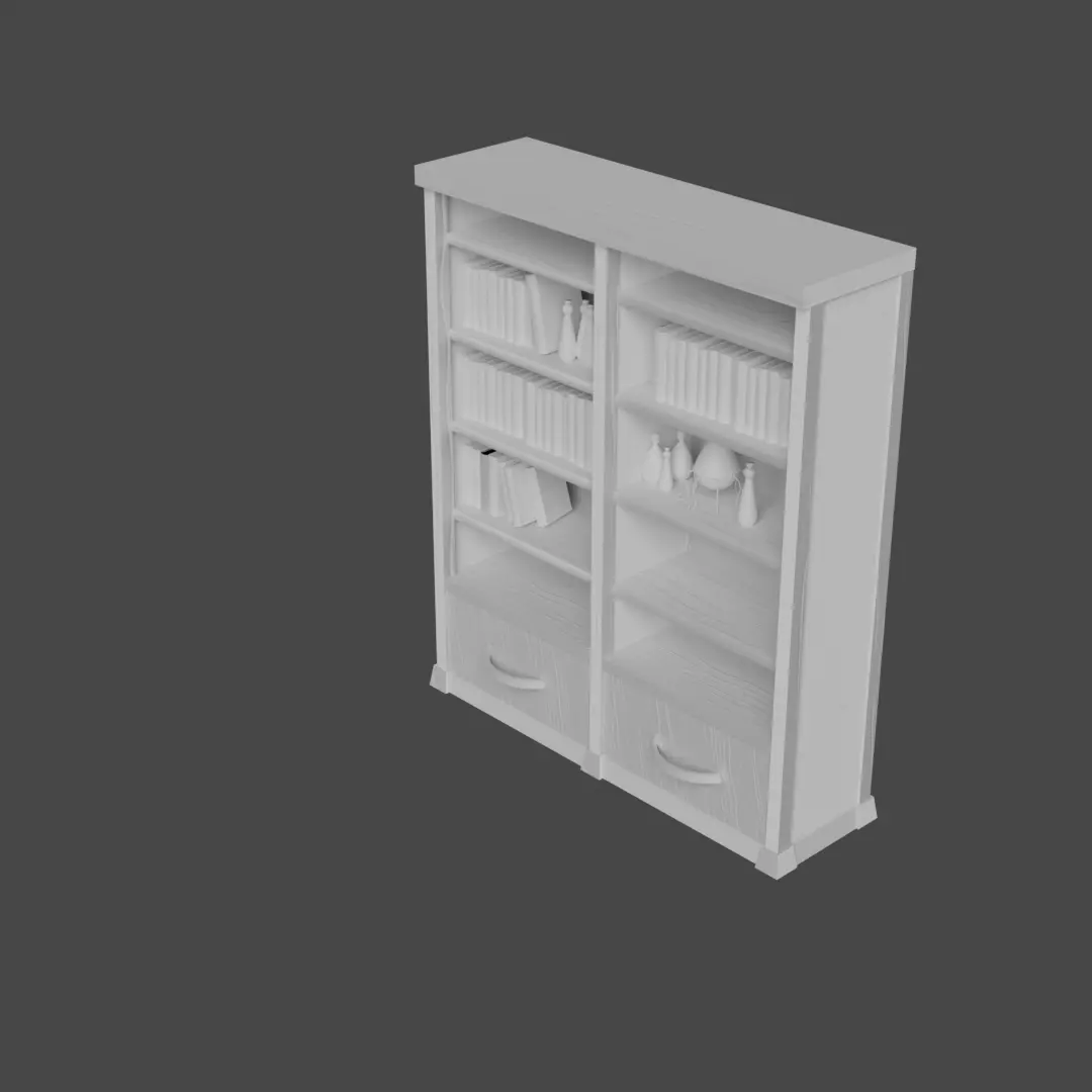 Wizard Shelf Free 3D print model