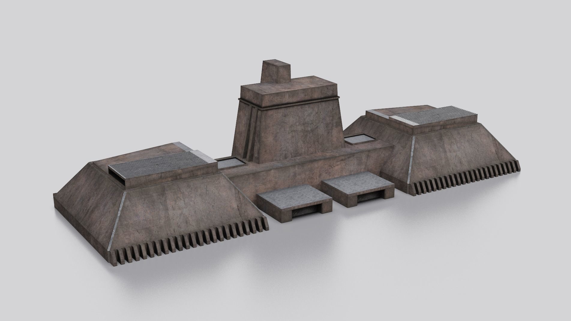 Dune Kitbash 3D Asset Model Collection Low-poly 3D model_34