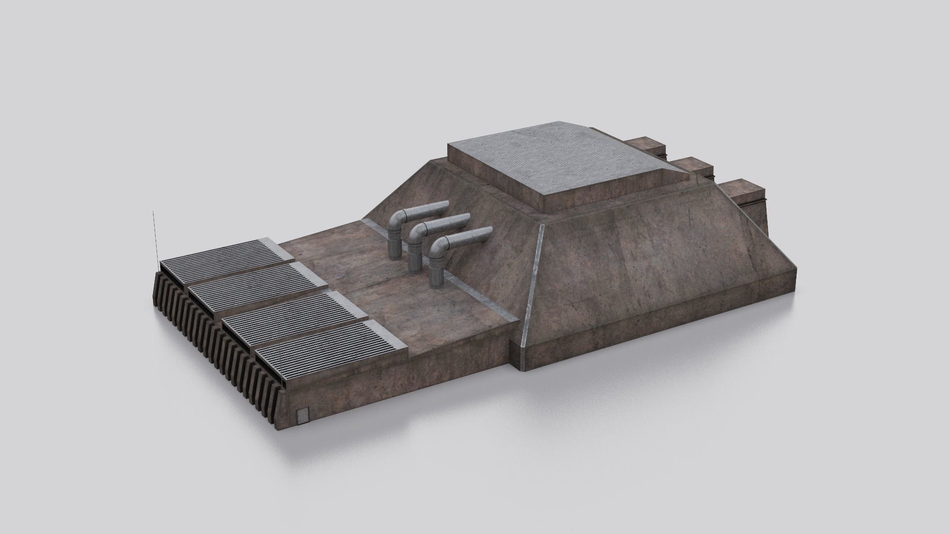 Dune Kitbash 3D Asset Model Collection Low-poly 3D model_45