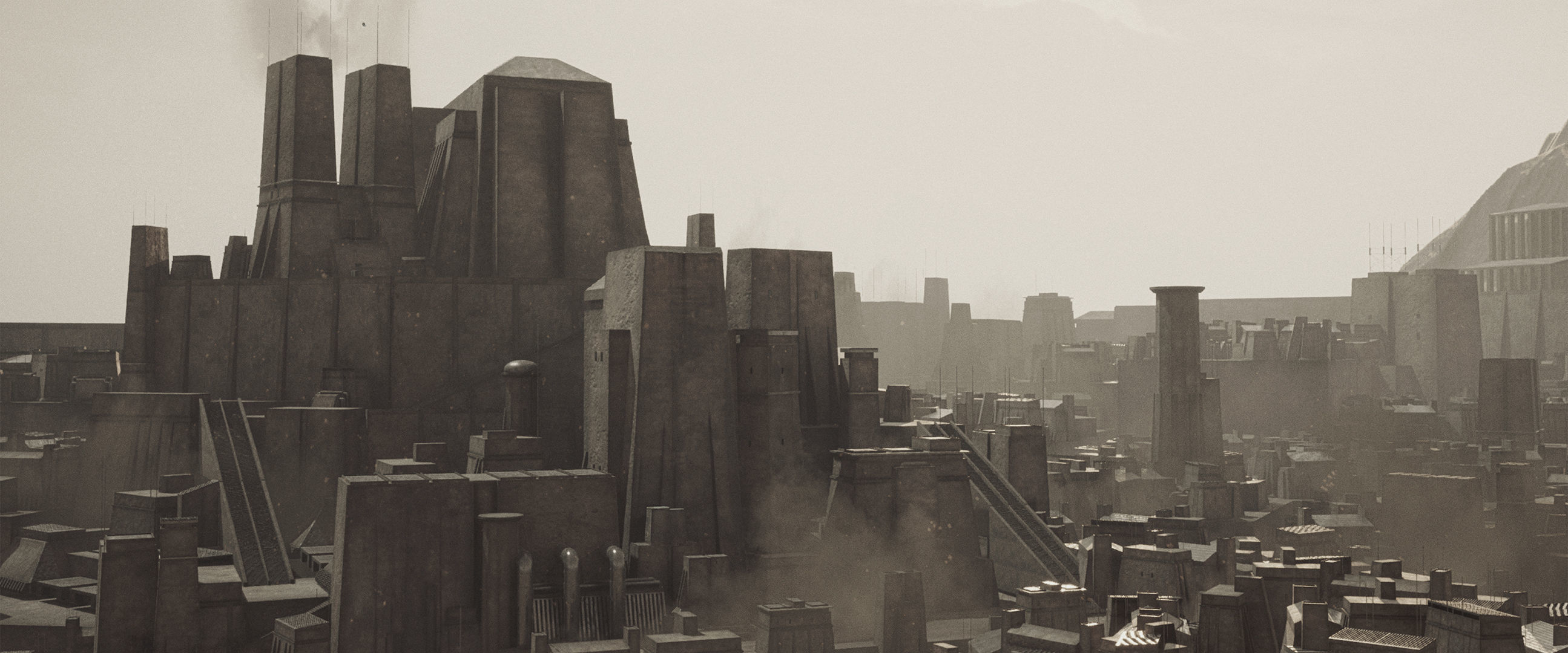 Dune Kitbash 3D Asset Model Collection Low-poly 3D model_3