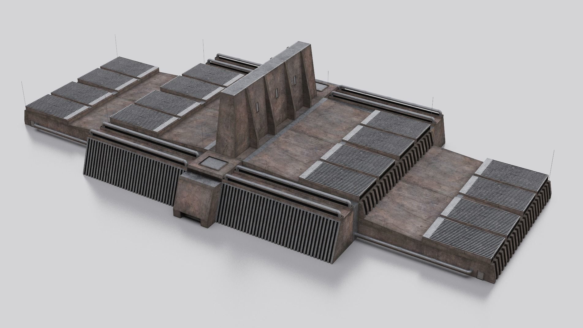 Dune Kitbash 3D Asset Model Collection Low-poly 3D model_55