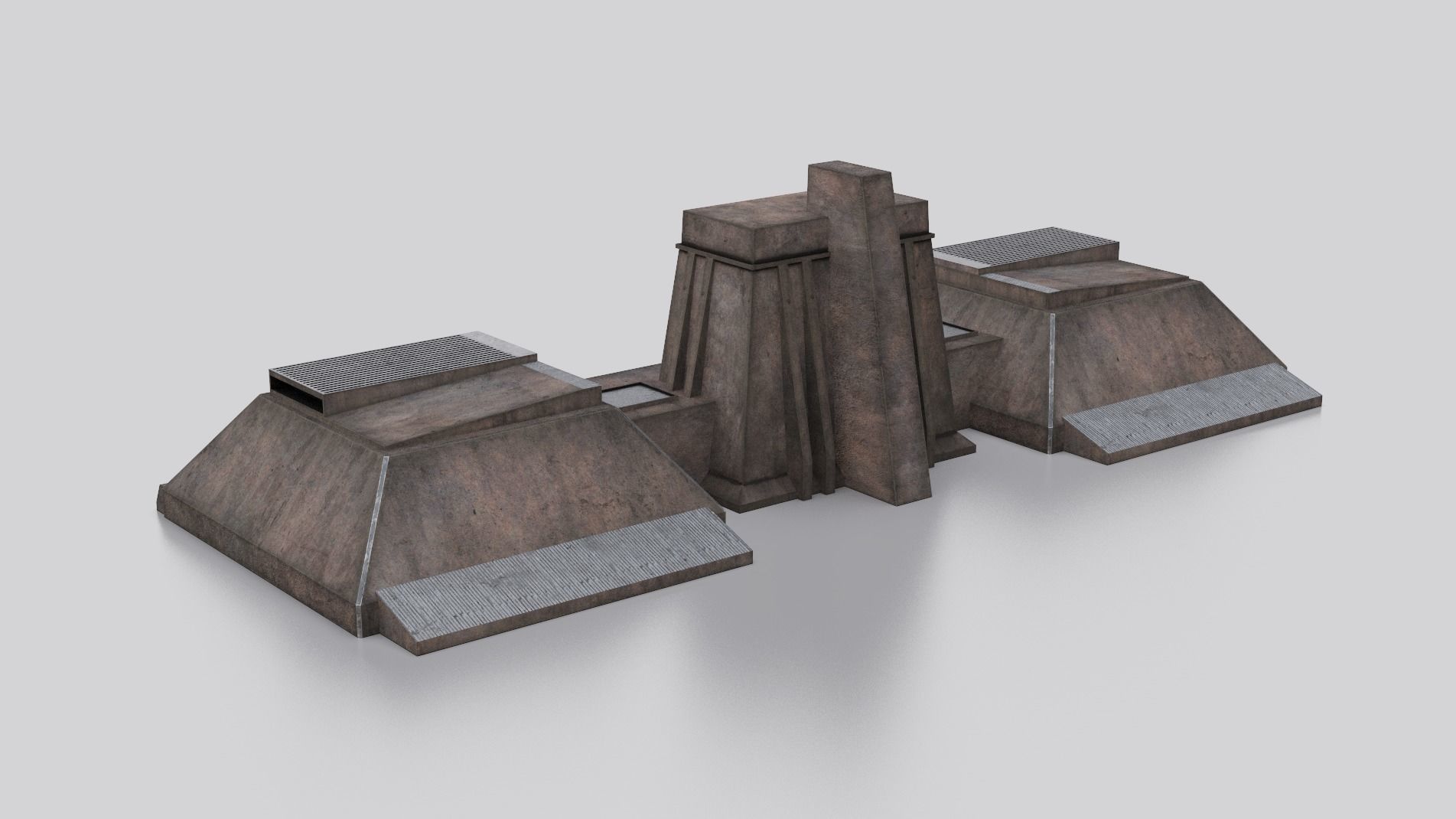 Dune Kitbash 3D Asset Model Collection Low-poly 3D model_35