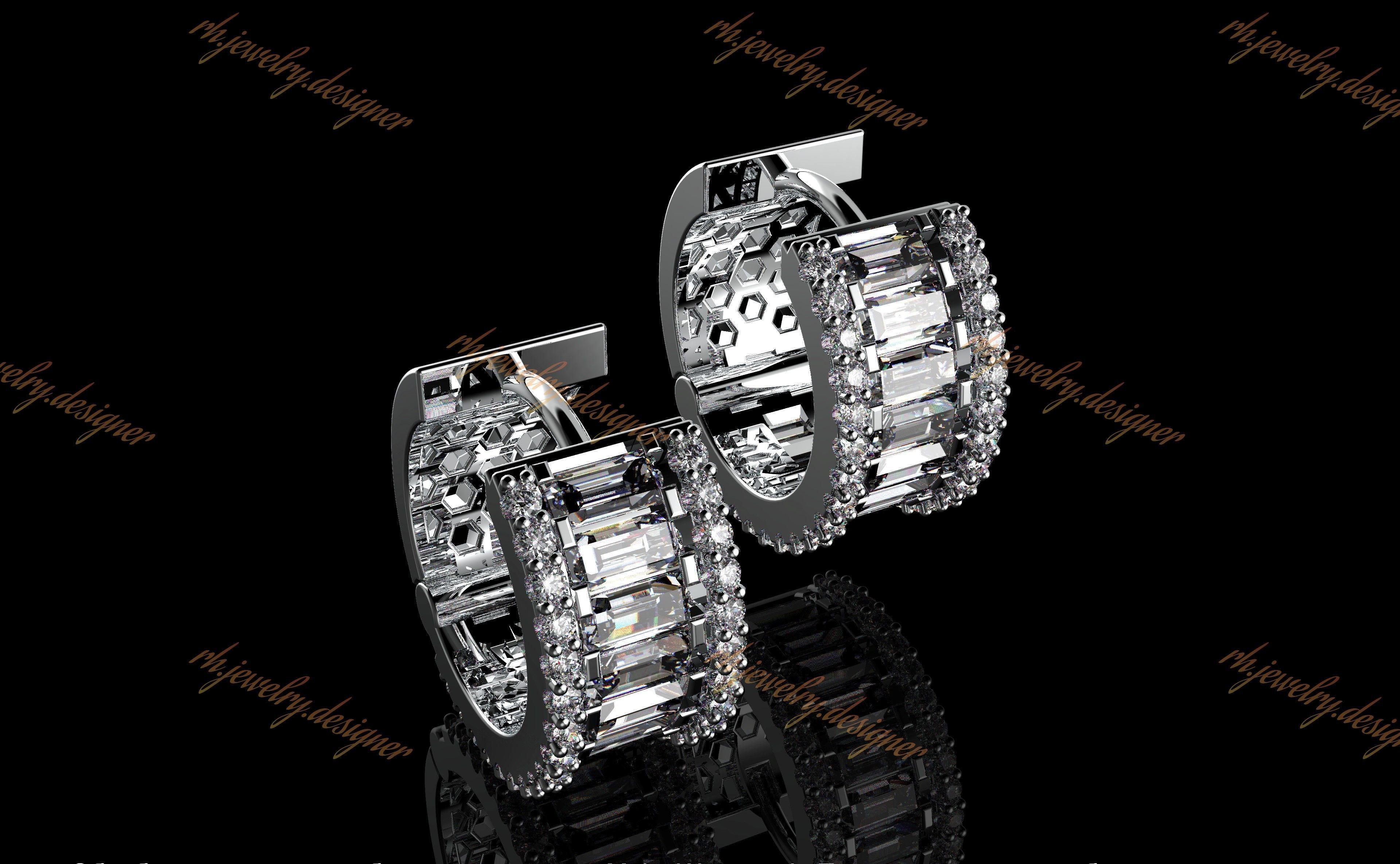 Gold N1059 3D print model_2