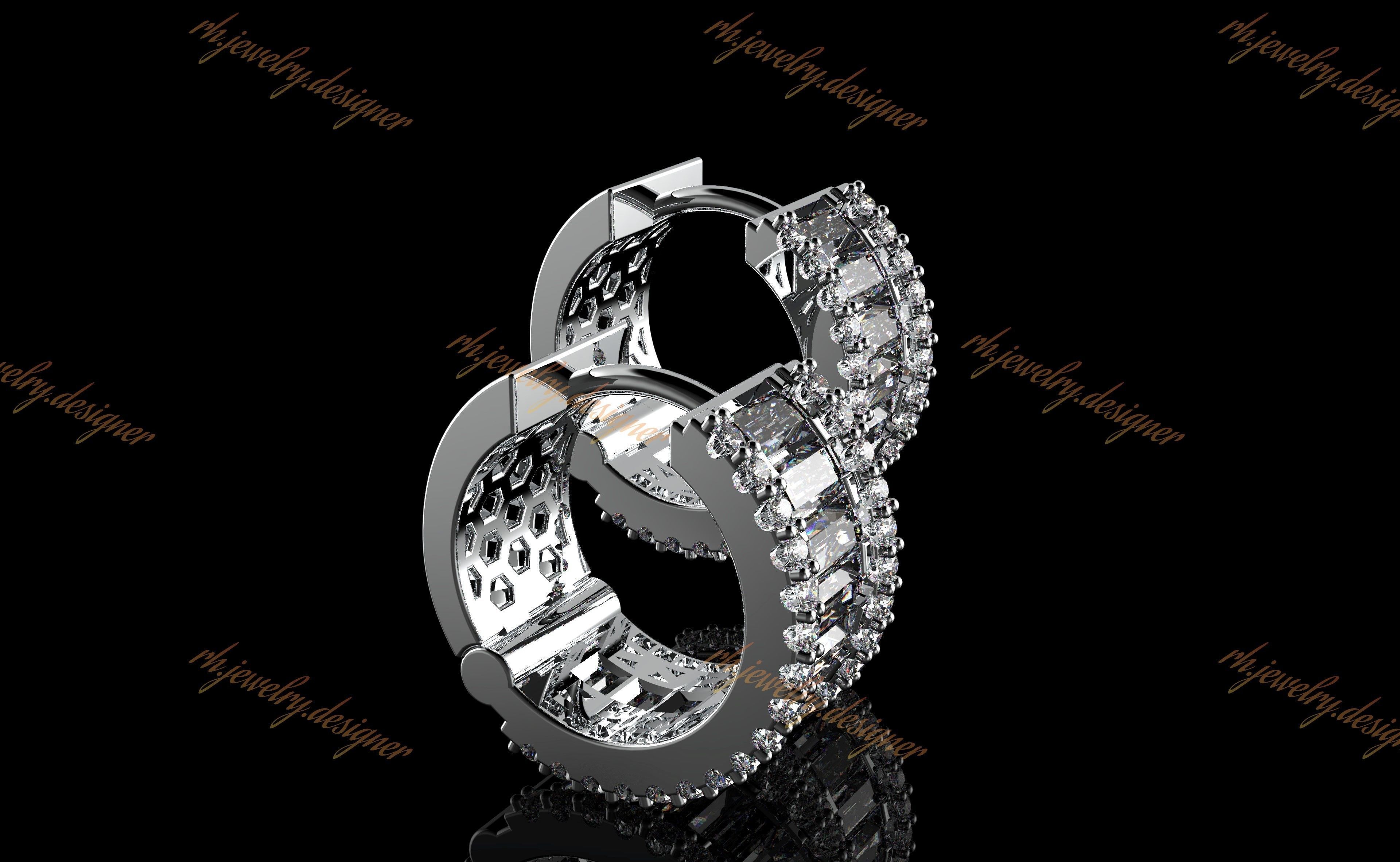 Gold N1059 3D print model_3