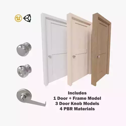 Double-Inset Interior Door