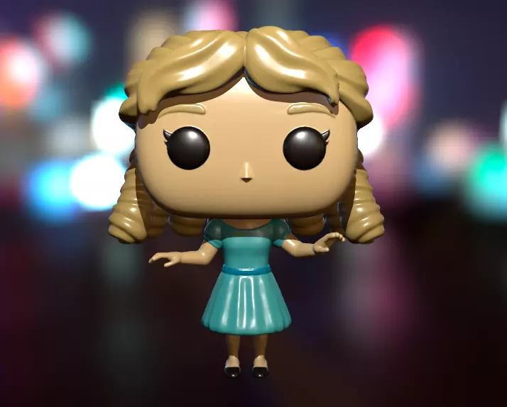 Wendy - Peter Pan 3D print model_0