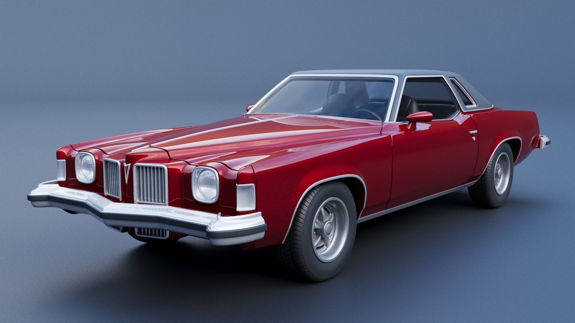 Pontiac Grand Prix 1973 3D print model_2