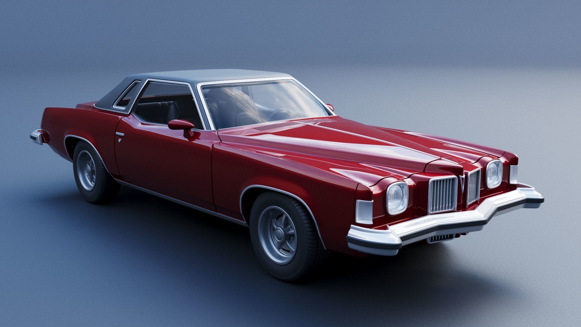 Pontiac Grand Prix 1973 3D print model_9