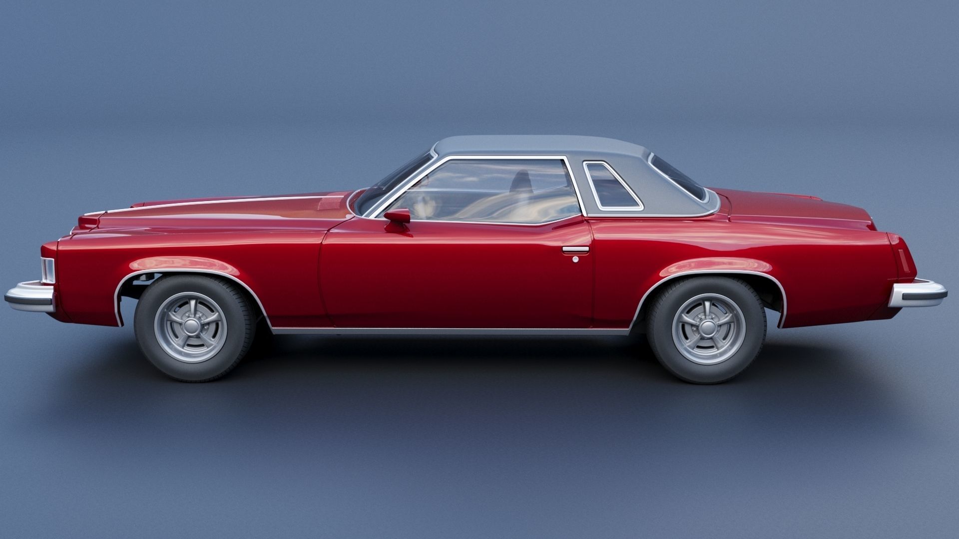 Pontiac Grand Prix 1973 3D print model_3