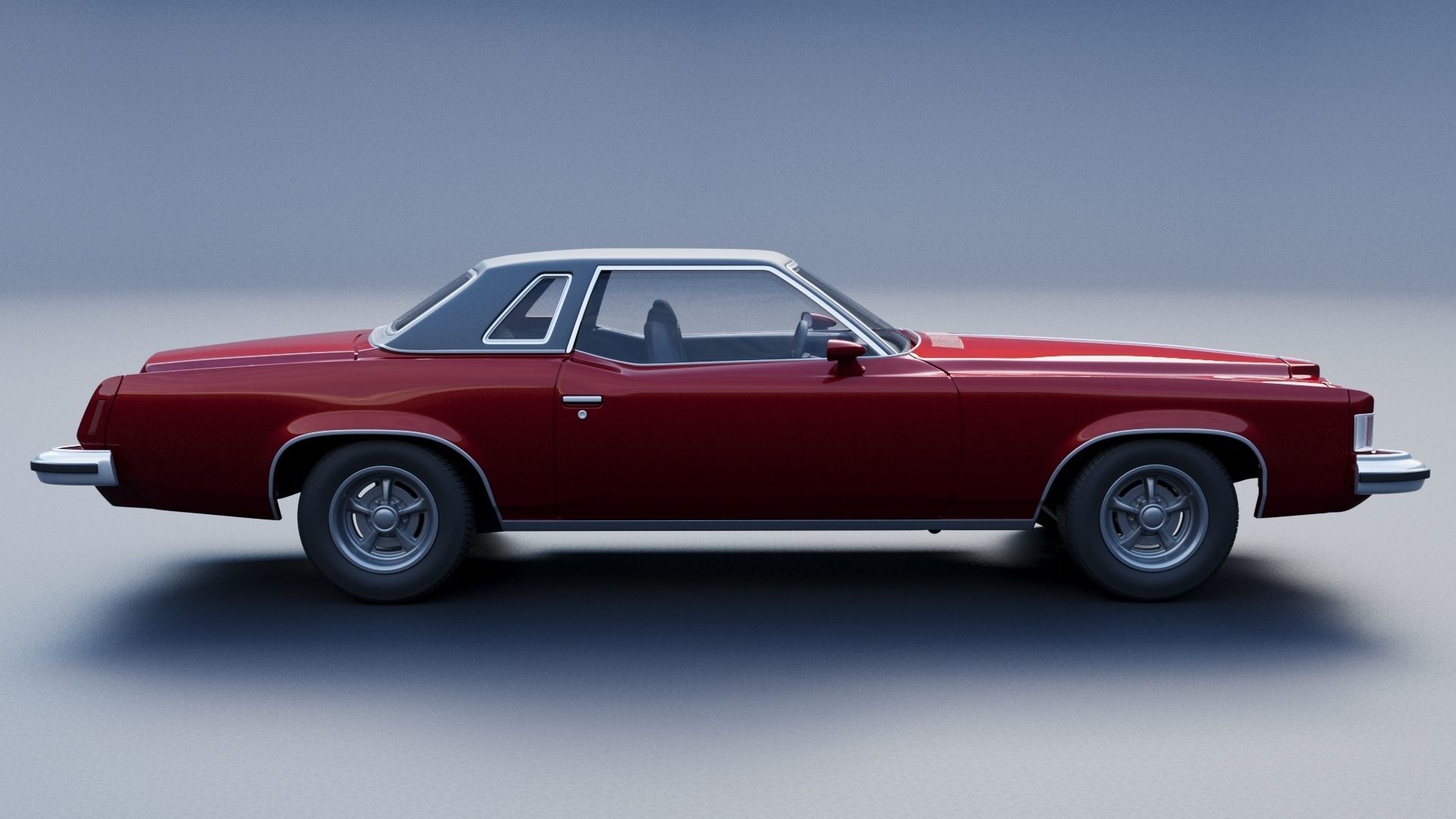 Pontiac Grand Prix 1973 3D print model_7