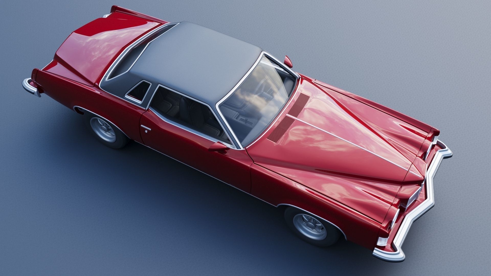 Pontiac Grand Prix 1973 3D print model_10