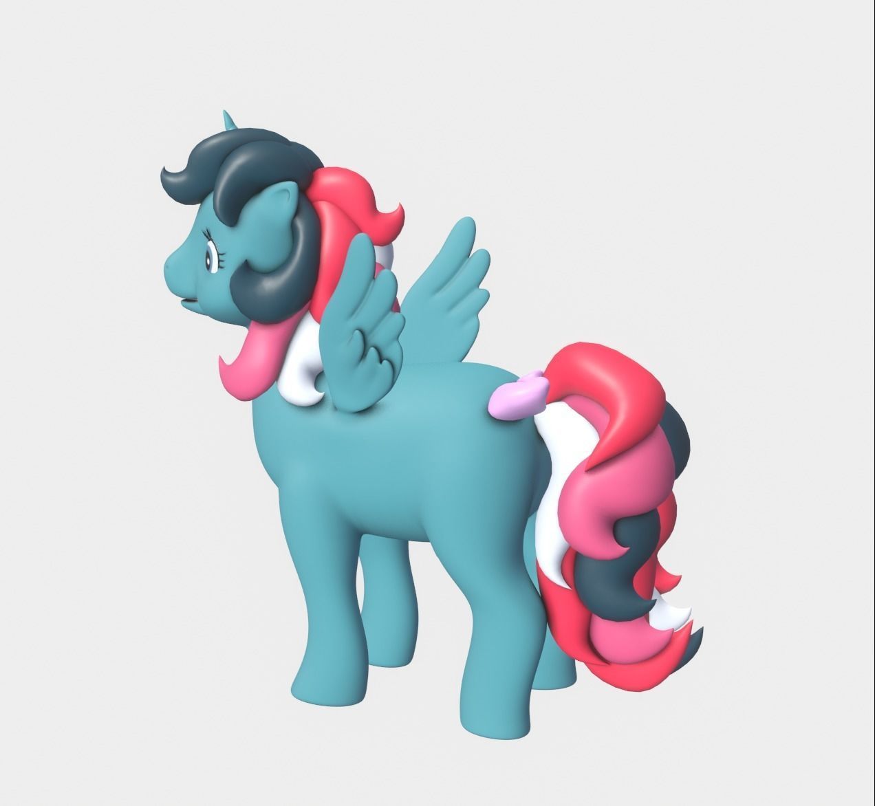 My little pony 90s original series fully rigged 3D model_6