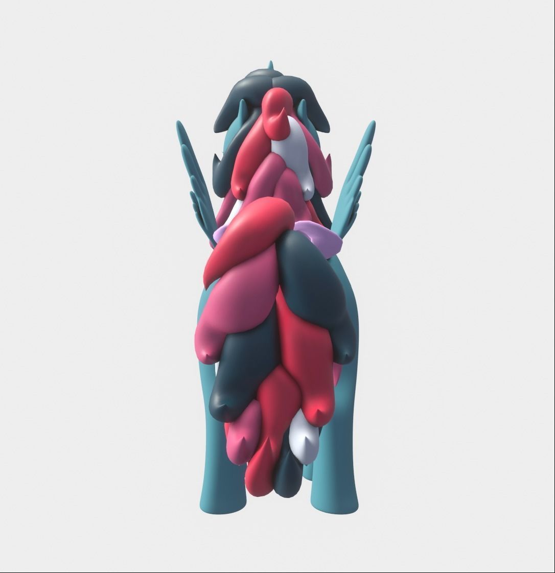 My little pony 90s original series fully rigged 3D model_7