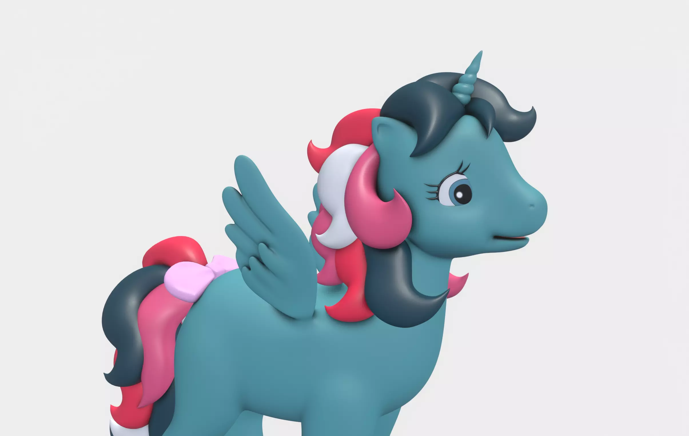 My little pony 90s original series fully rigged 3D model_0