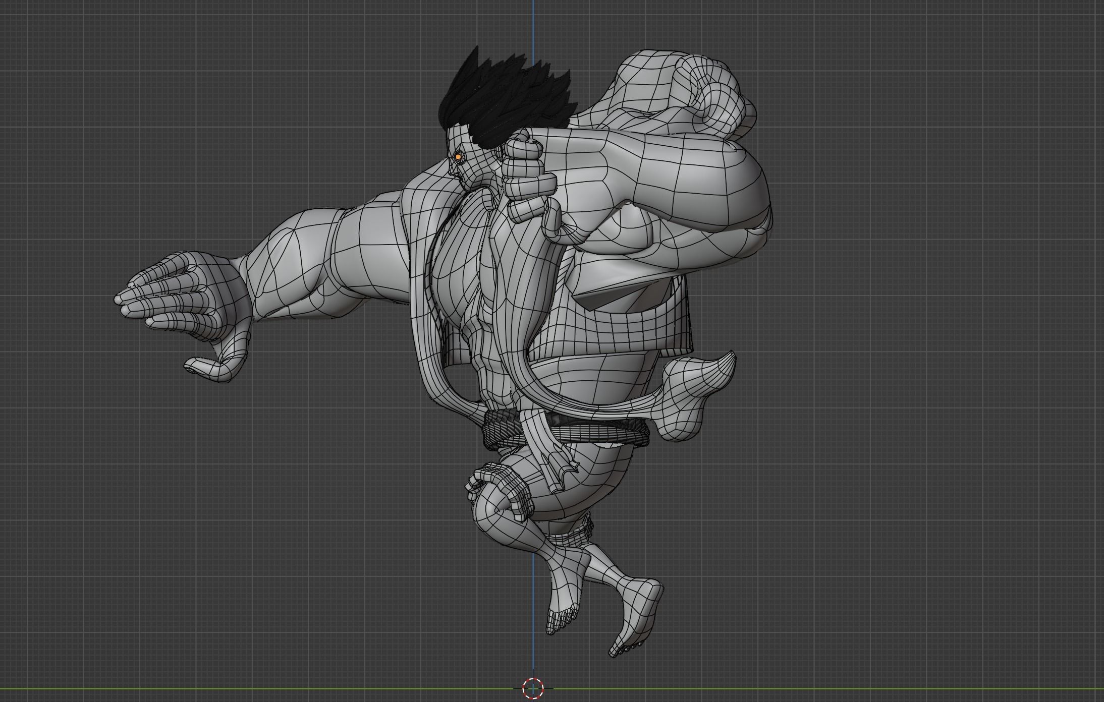 Luffy Gear4 - One Piece 3D model_10