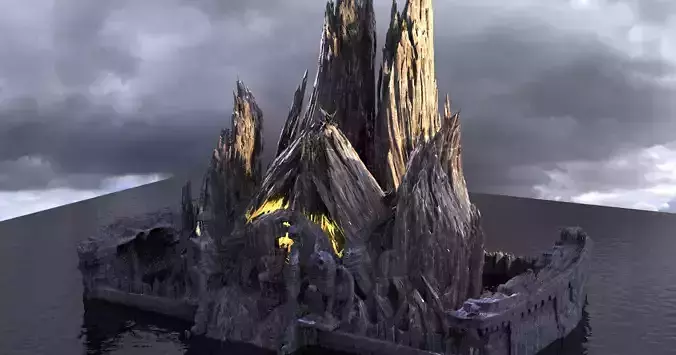 Rub al Khali desert Cliffs Rocks