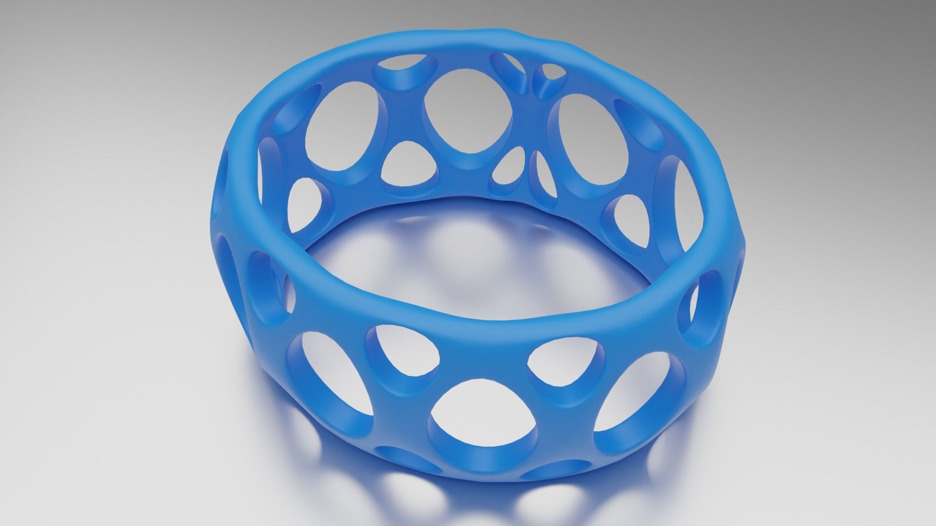 Smooth Pattern Bracelets Jewelry 3D print model_44