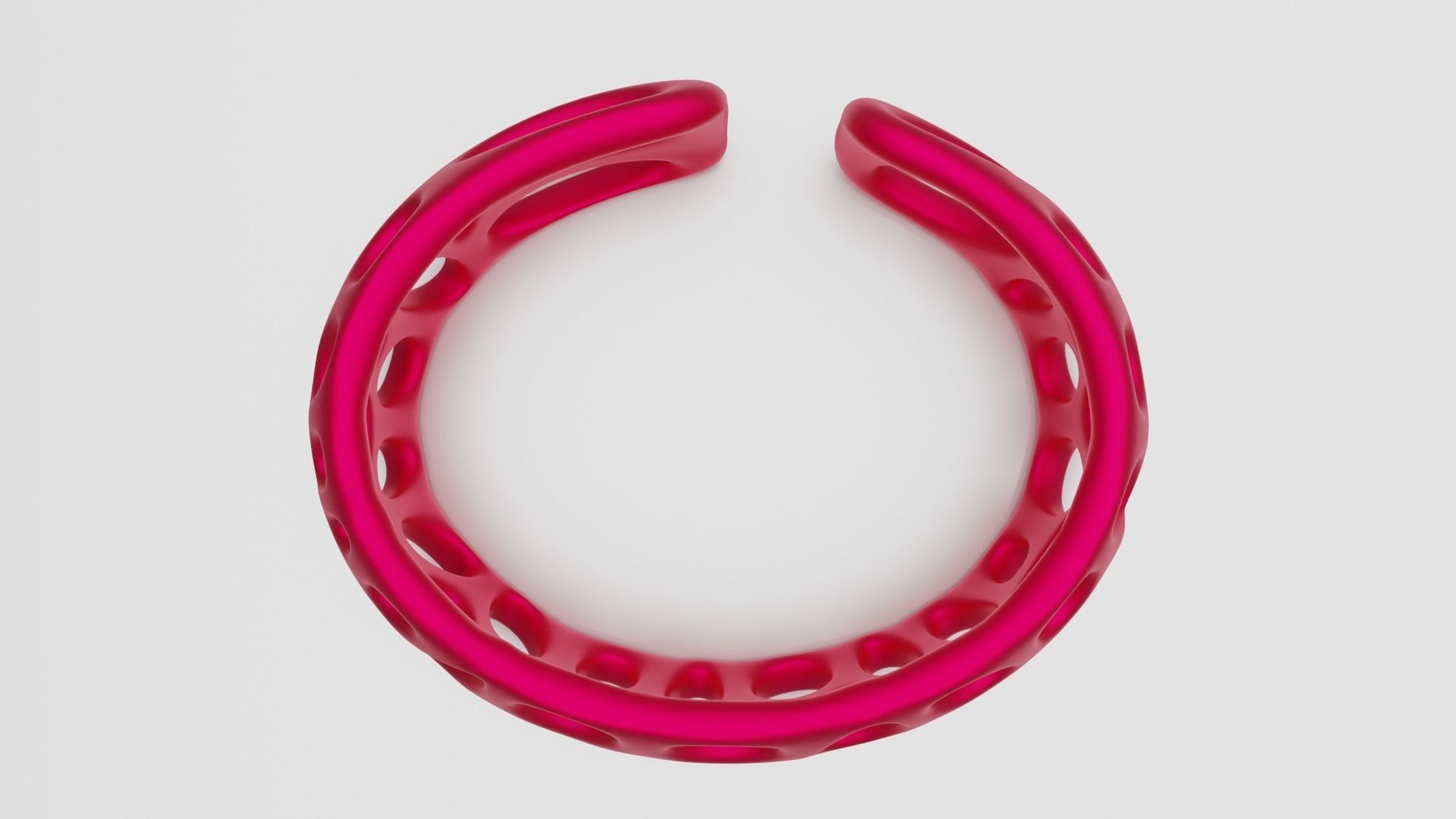 Smooth Pattern Bracelets Jewelry 3D print model_58
