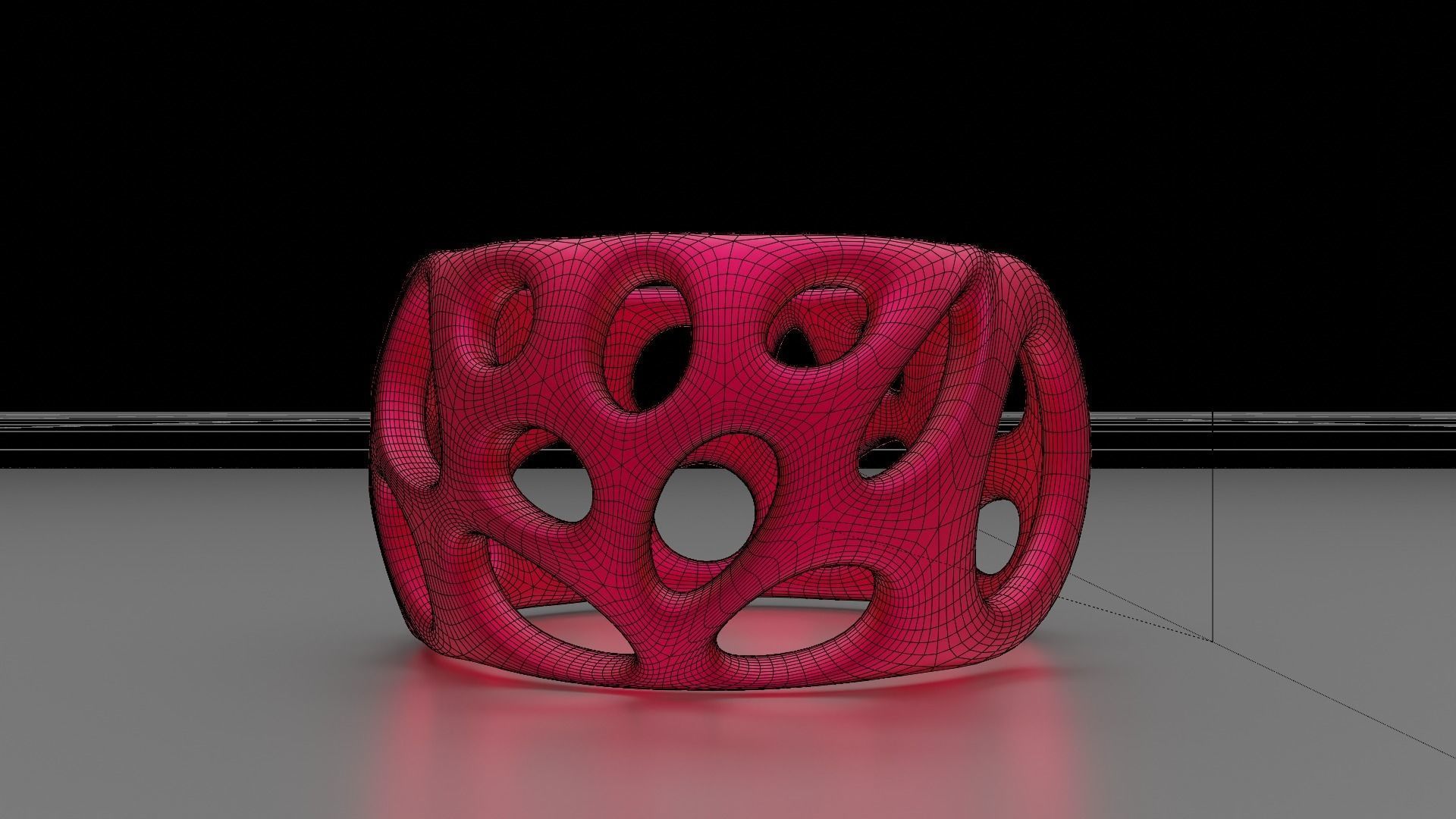 Smooth Pattern Bracelets Jewelry 3D print model_41