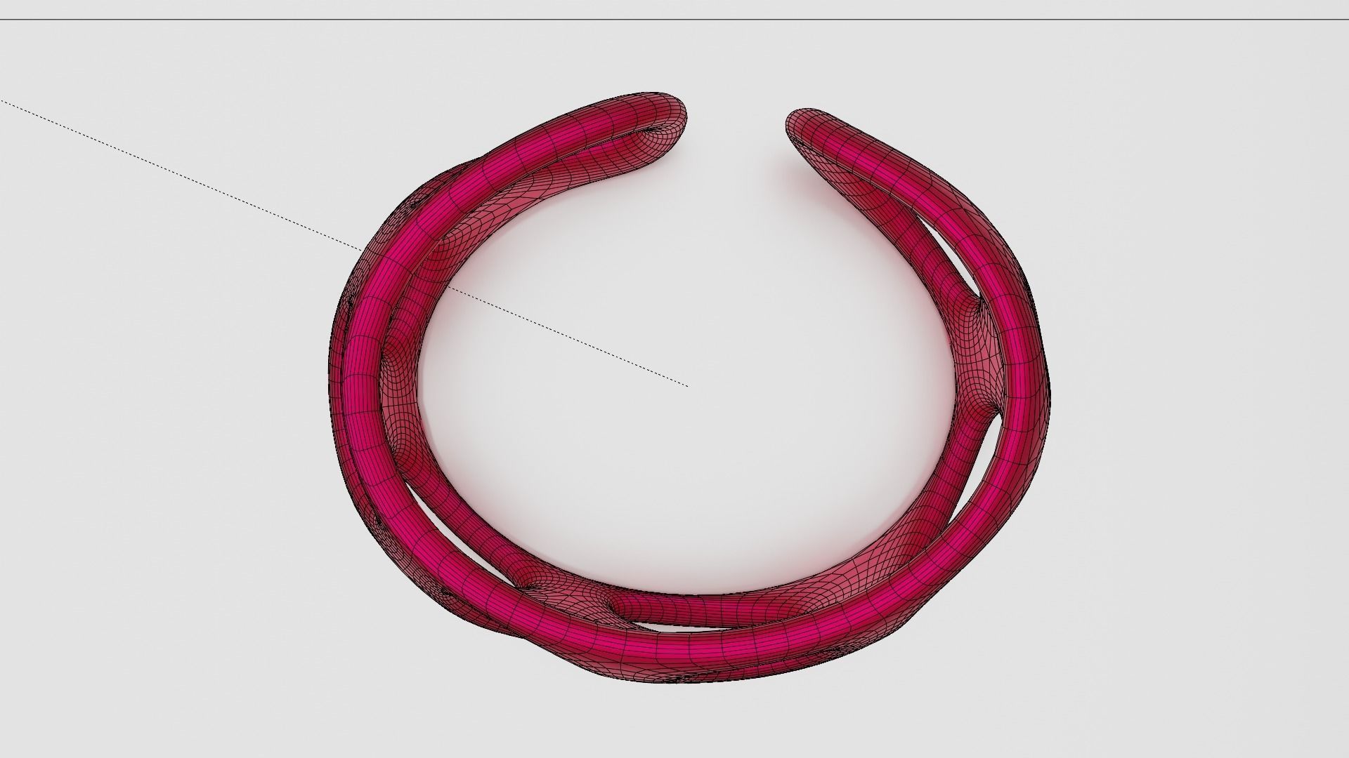 Smooth Pattern Bracelets Jewelry 3D print model_27