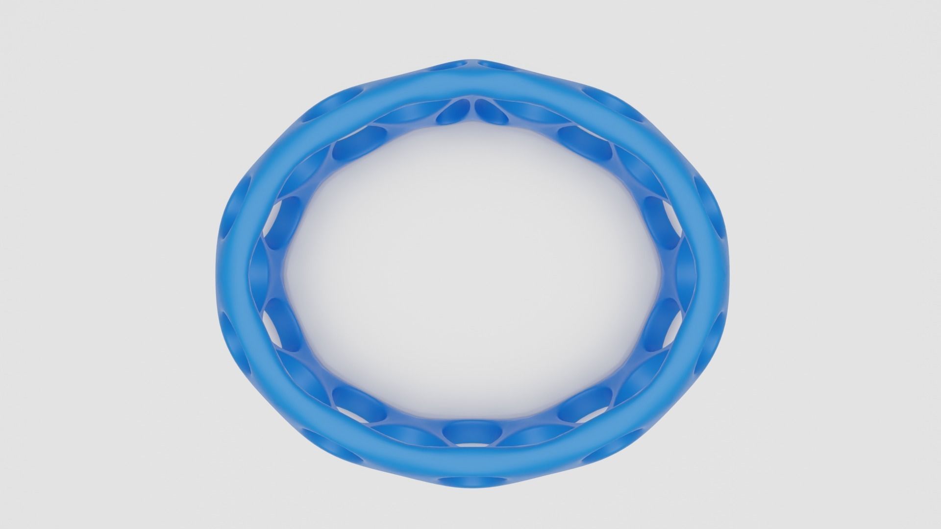 Smooth Pattern Bracelets Jewelry 3D print model_50
