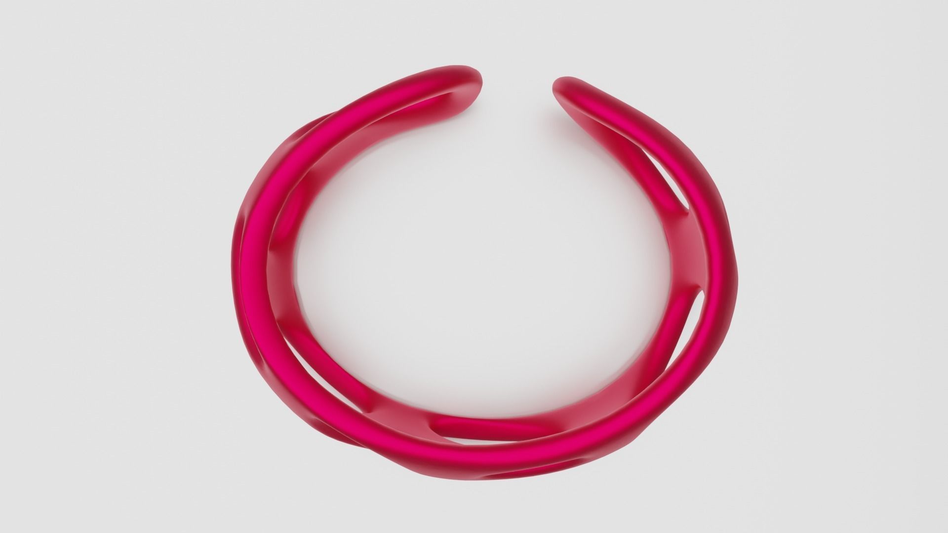 Smooth Pattern Bracelets Jewelry 3D print model_26