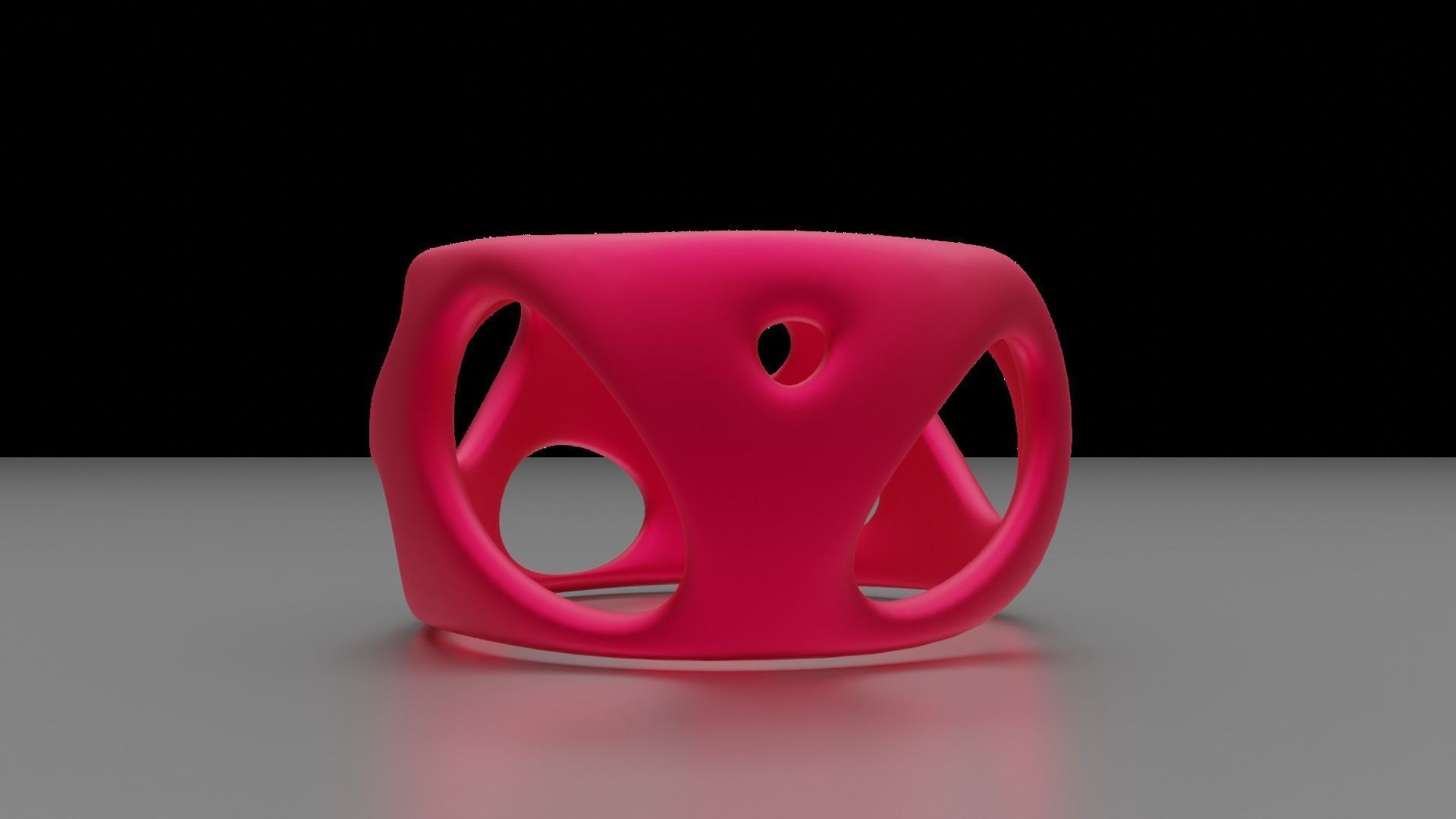 Smooth Pattern Bracelets Jewelry 3D print model_24