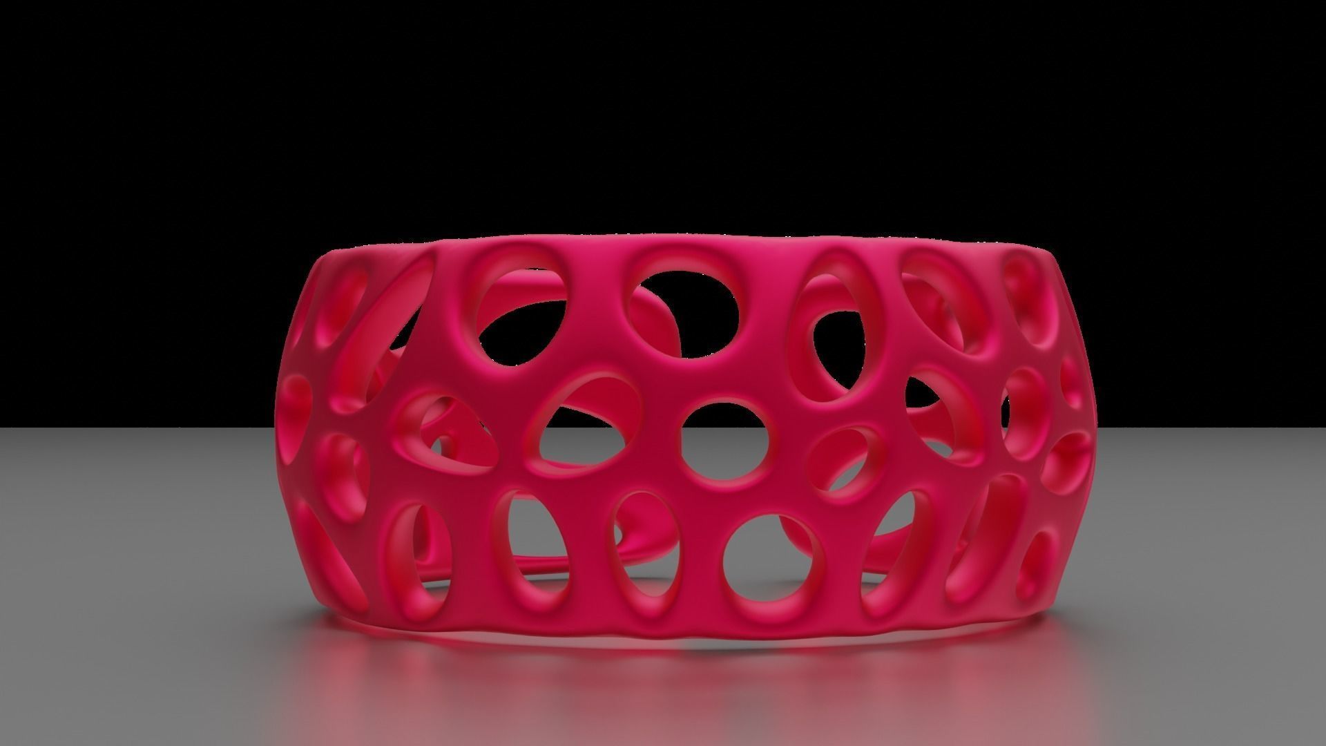 Smooth Pattern Bracelets Jewelry 3D print model_54