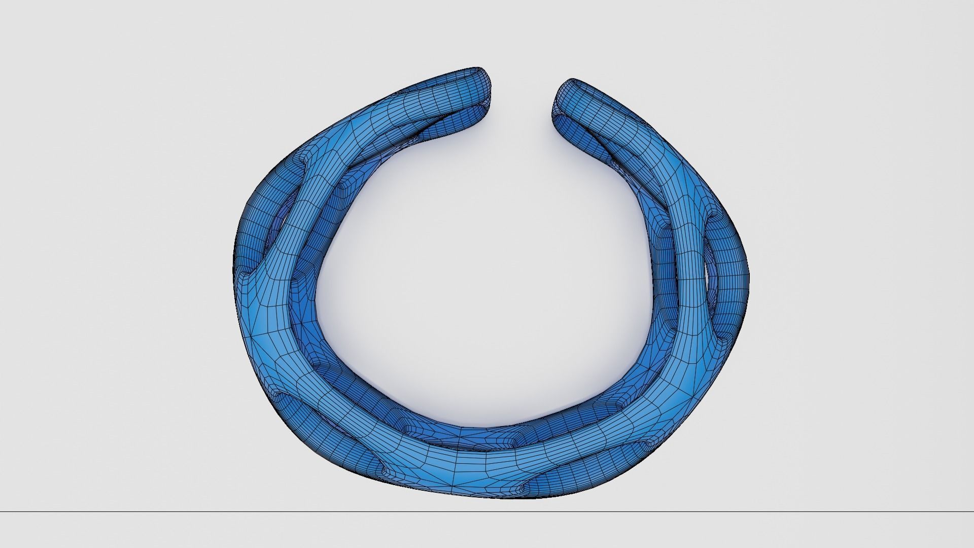 Smooth Pattern Bracelets Jewelry 3D print model_35