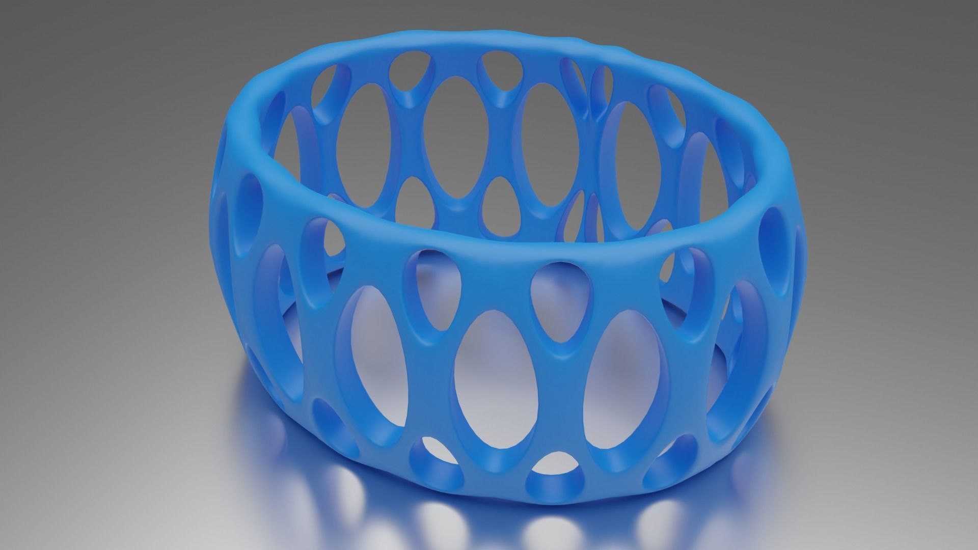 Smooth Pattern Bracelets Jewelry 3D print model_60