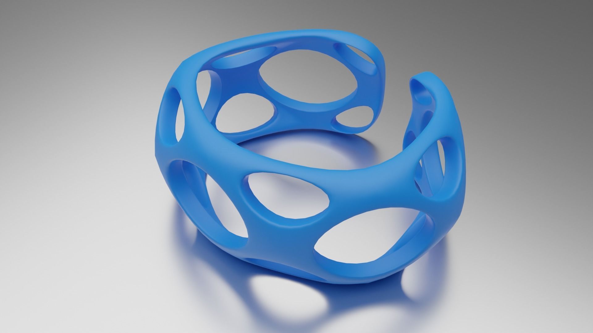 Smooth Pattern Bracelets Jewelry 3D print model_28