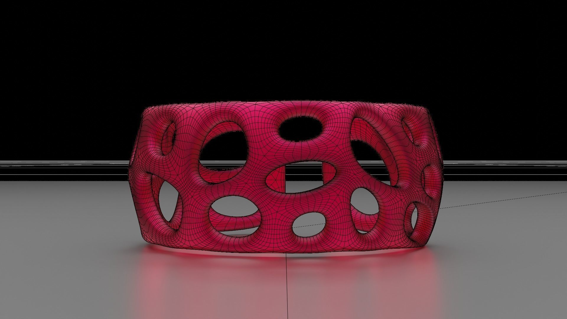 Smooth Pattern Bracelets Jewelry 3D print model_39