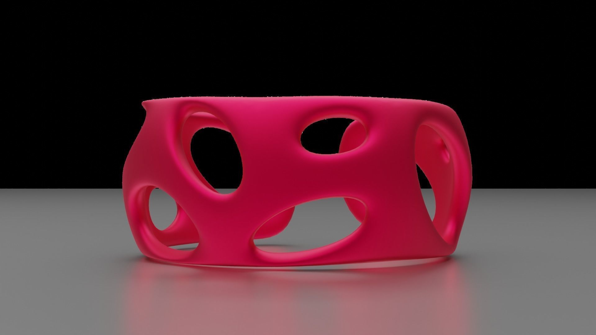 Smooth Pattern Bracelets Jewelry 3D print model_22