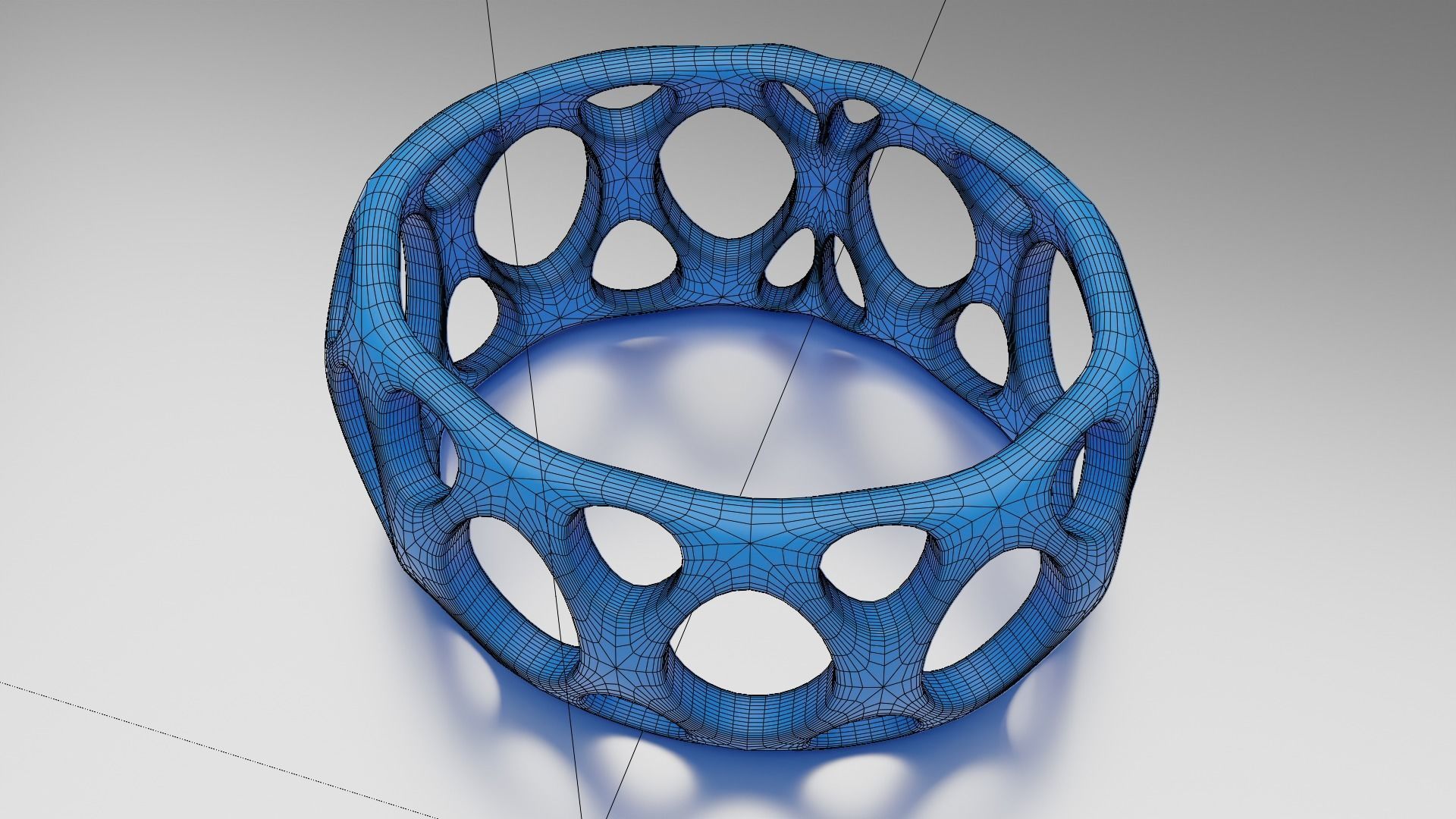 Smooth Pattern Bracelets Jewelry 3D print model_45