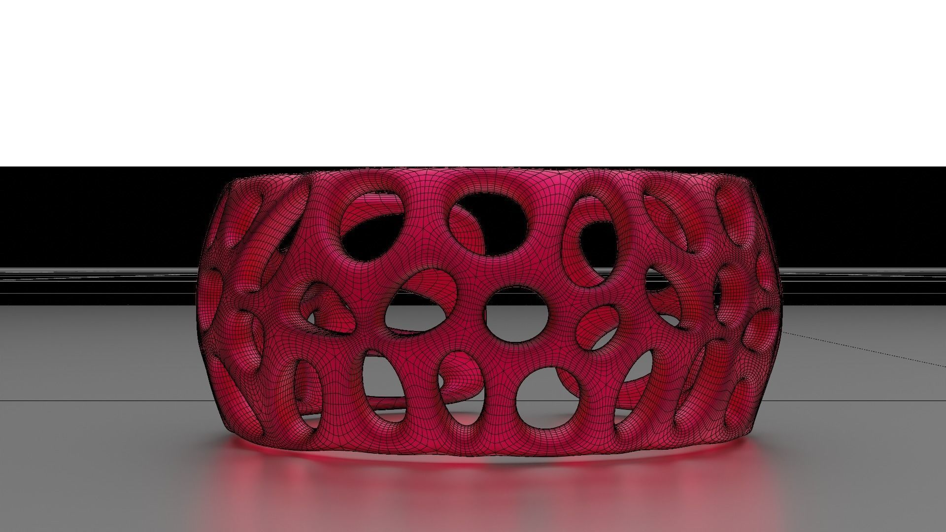 Smooth Pattern Bracelets Jewelry 3D print model_55