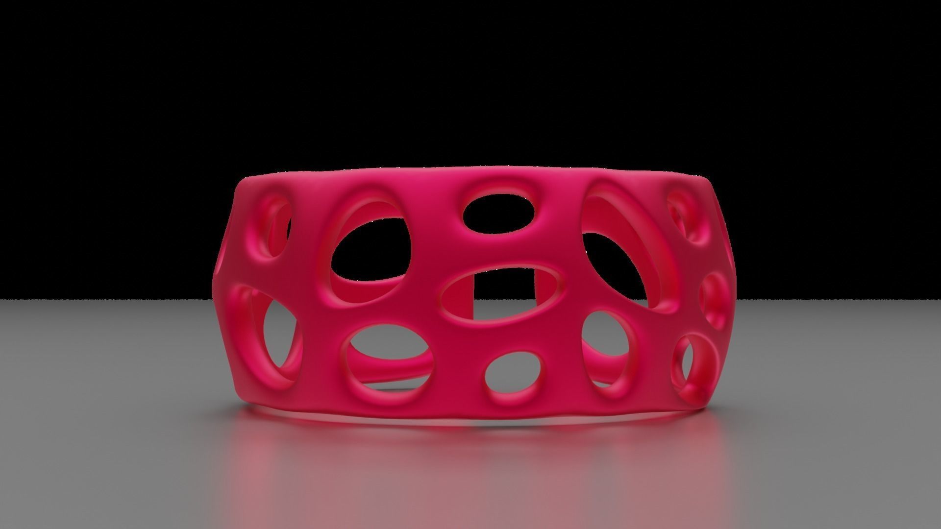 Smooth Pattern Bracelets Jewelry 3D print model_38