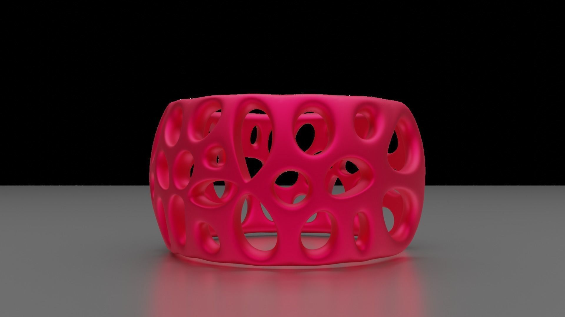 Smooth Pattern Bracelets Jewelry 3D print model_56
