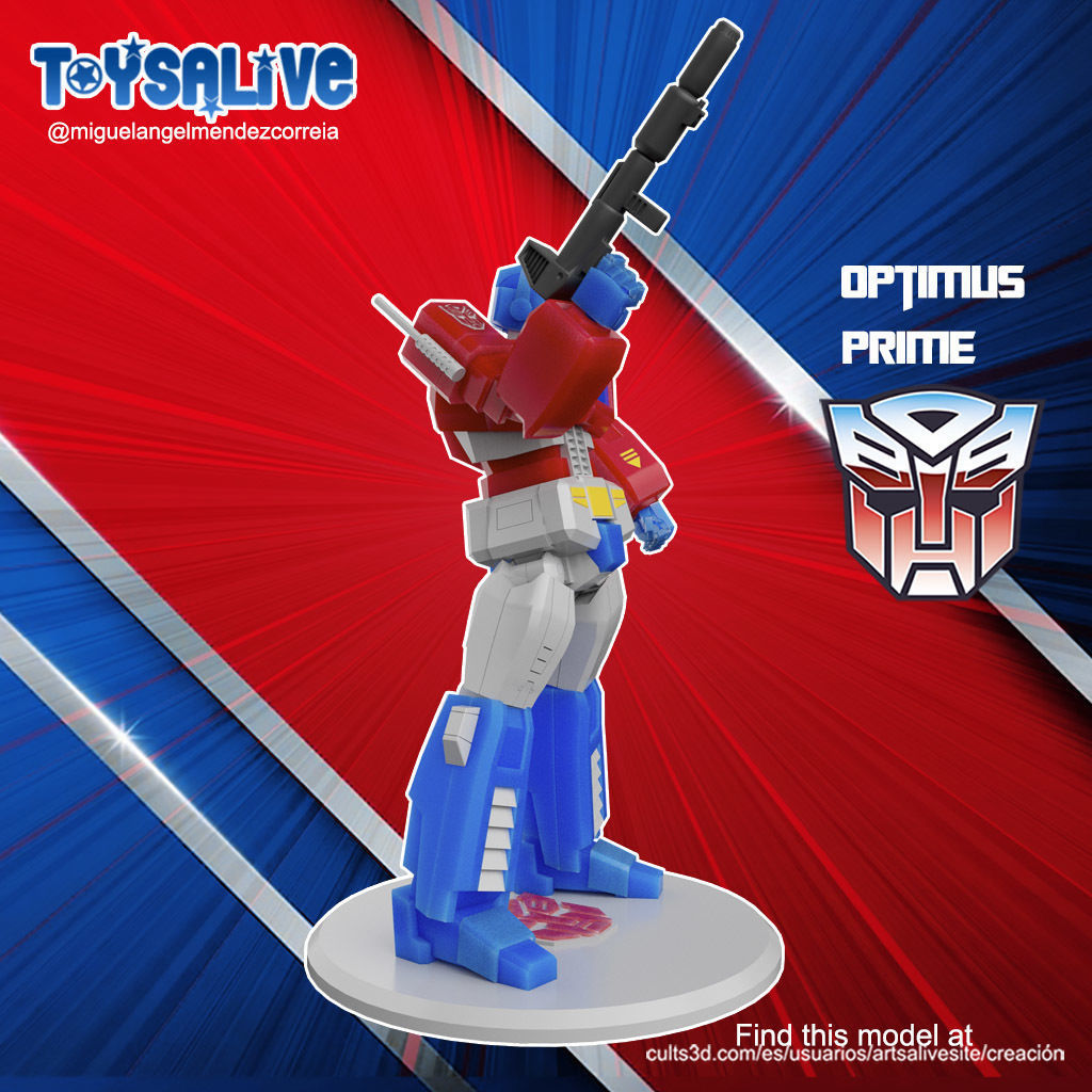 OPTIMUS PRIME STL MODEL 3D print model_2