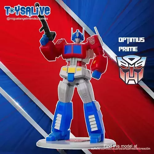 OPTIMUS PRIME STL MODEL 3D print model