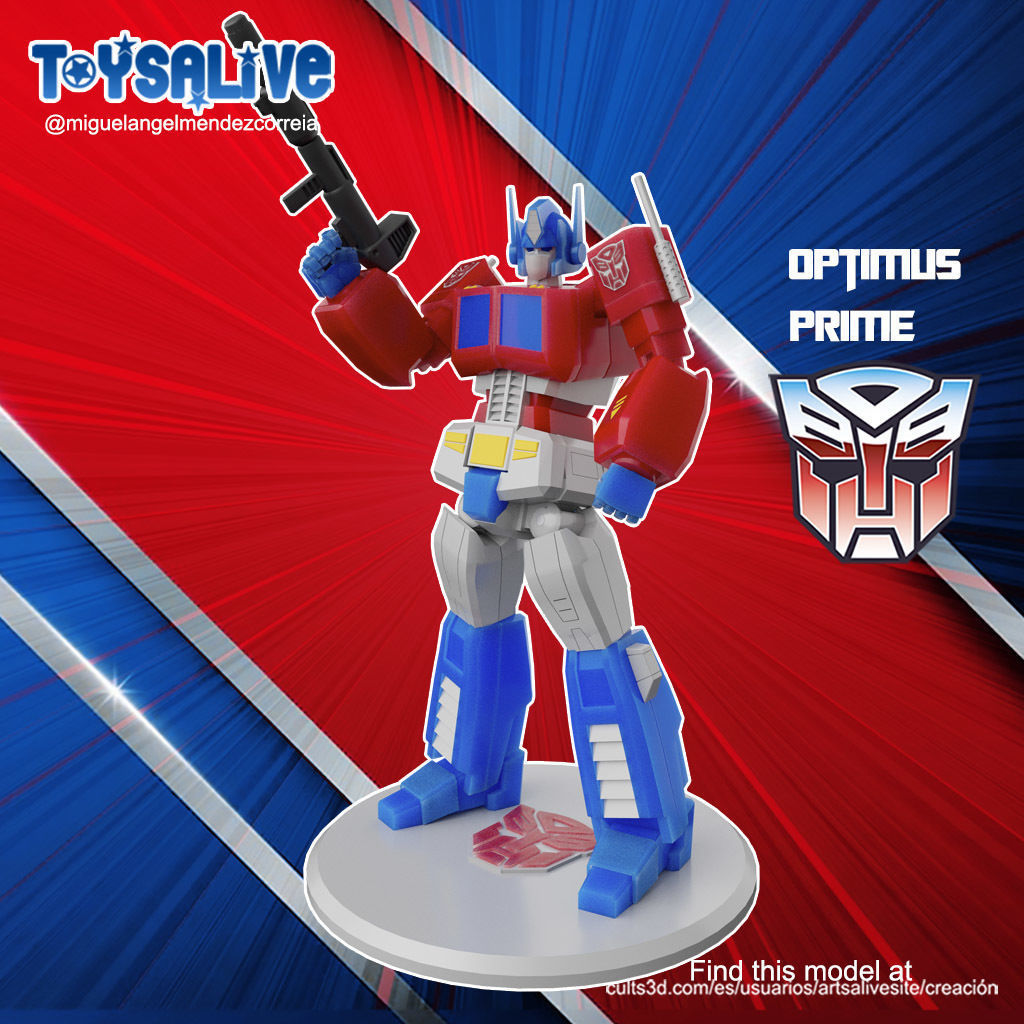 OPTIMUS PRIME STL MODEL 3D print model_4