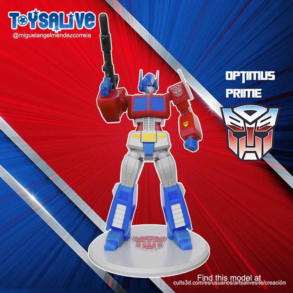 OPTIMUS PRIME STL MODEL 3D print model_1