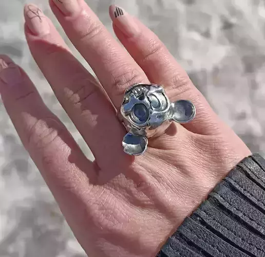 Mickey Mouse ring  3d model for 3d printing 3D print model