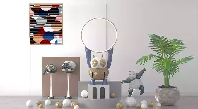 Decoration Sculpture Modern